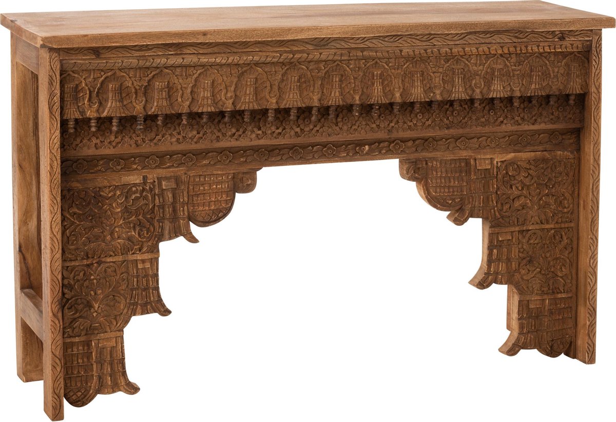 J-Line Console Morocco Mango Hout Naturel