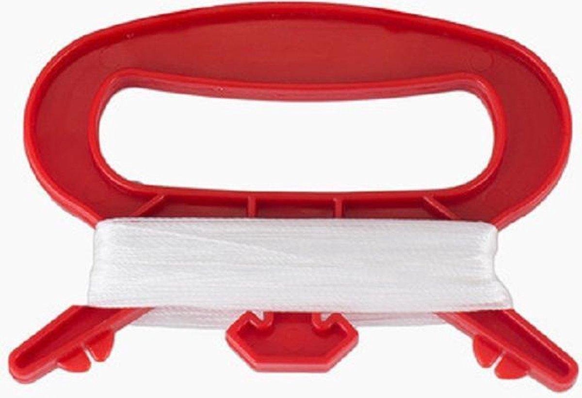Touw - Vliegertouw - Haspel - Handvat - Winder - Vlieger - Accessoires  50m