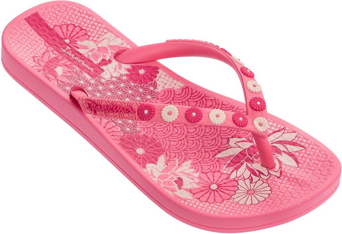 Ipanema Anatomic Lovely  Slippers - Maat 32 - Meisjes - roze/wit