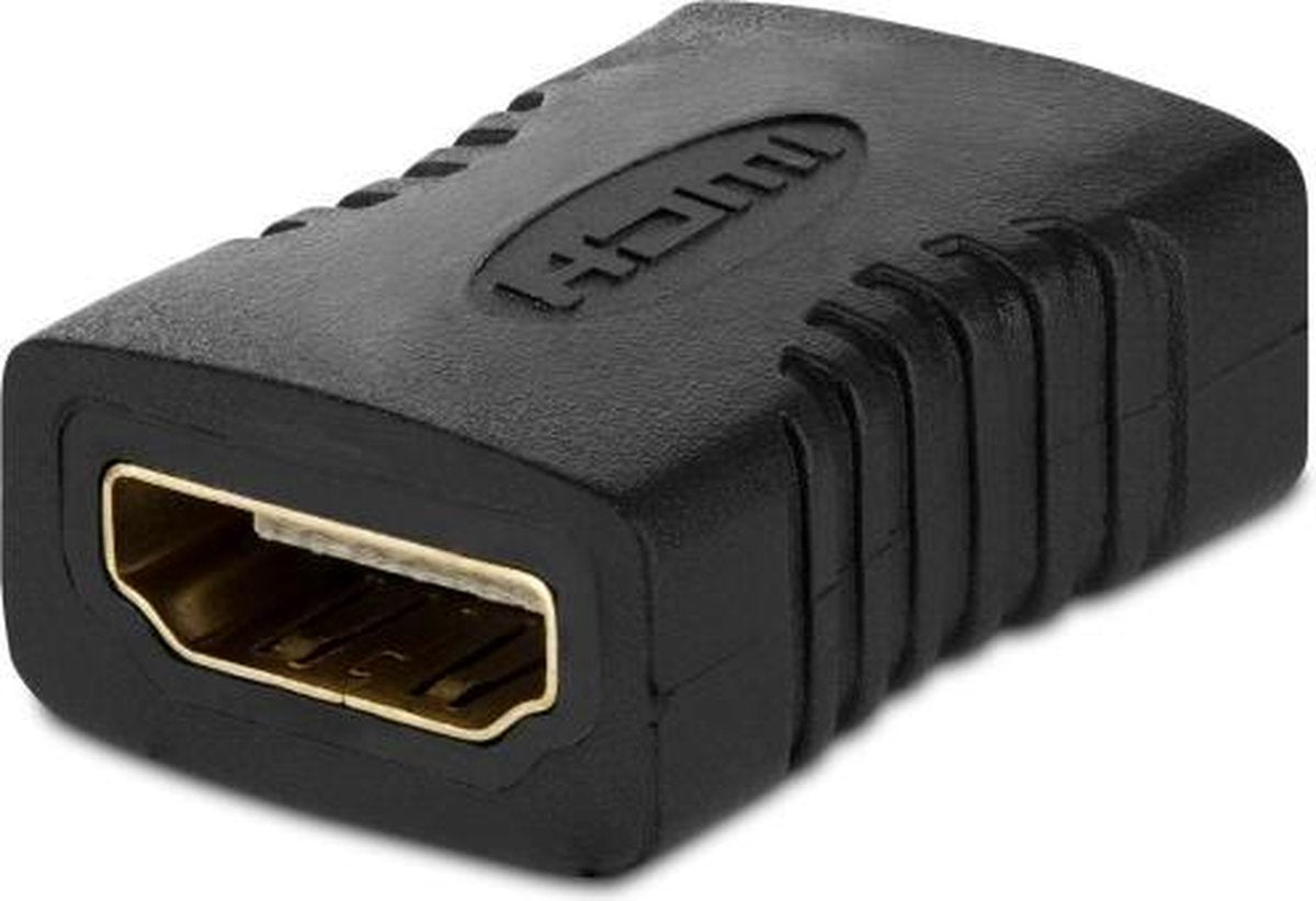 HDMI Female naar HDMI Female Adapter Koppelstuk | Gold Plated