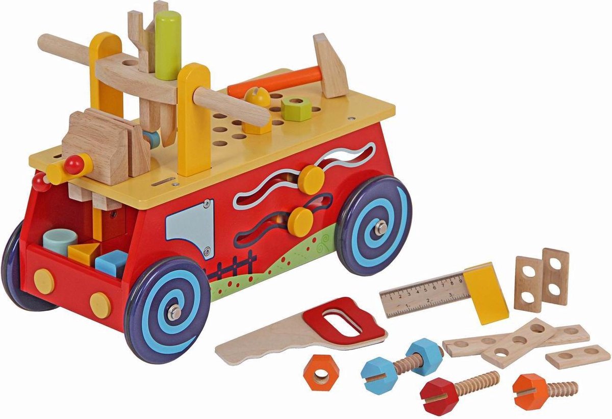 Playwood - Loopauto werkbank