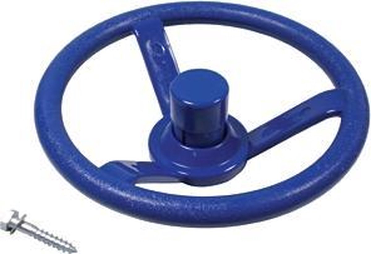 Déko-Play Stuurwiel Kunststof Blauw