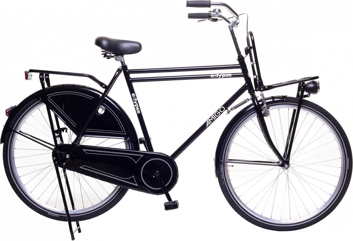 Amigo Eclypse - Transportfiets 28 inch - Fiets voor mannen - Zwart