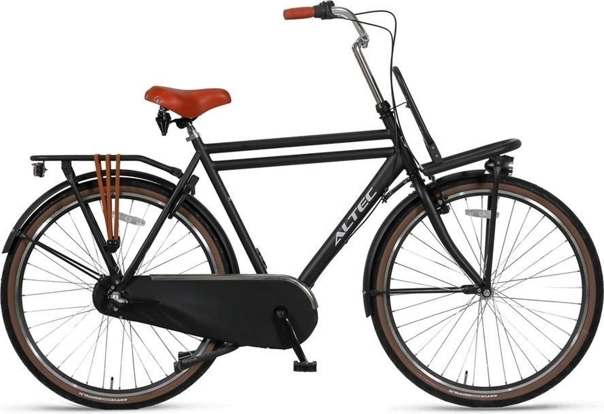 Altec Dutch 28inch Transportfiets N-3 Heren 55cm Zwart