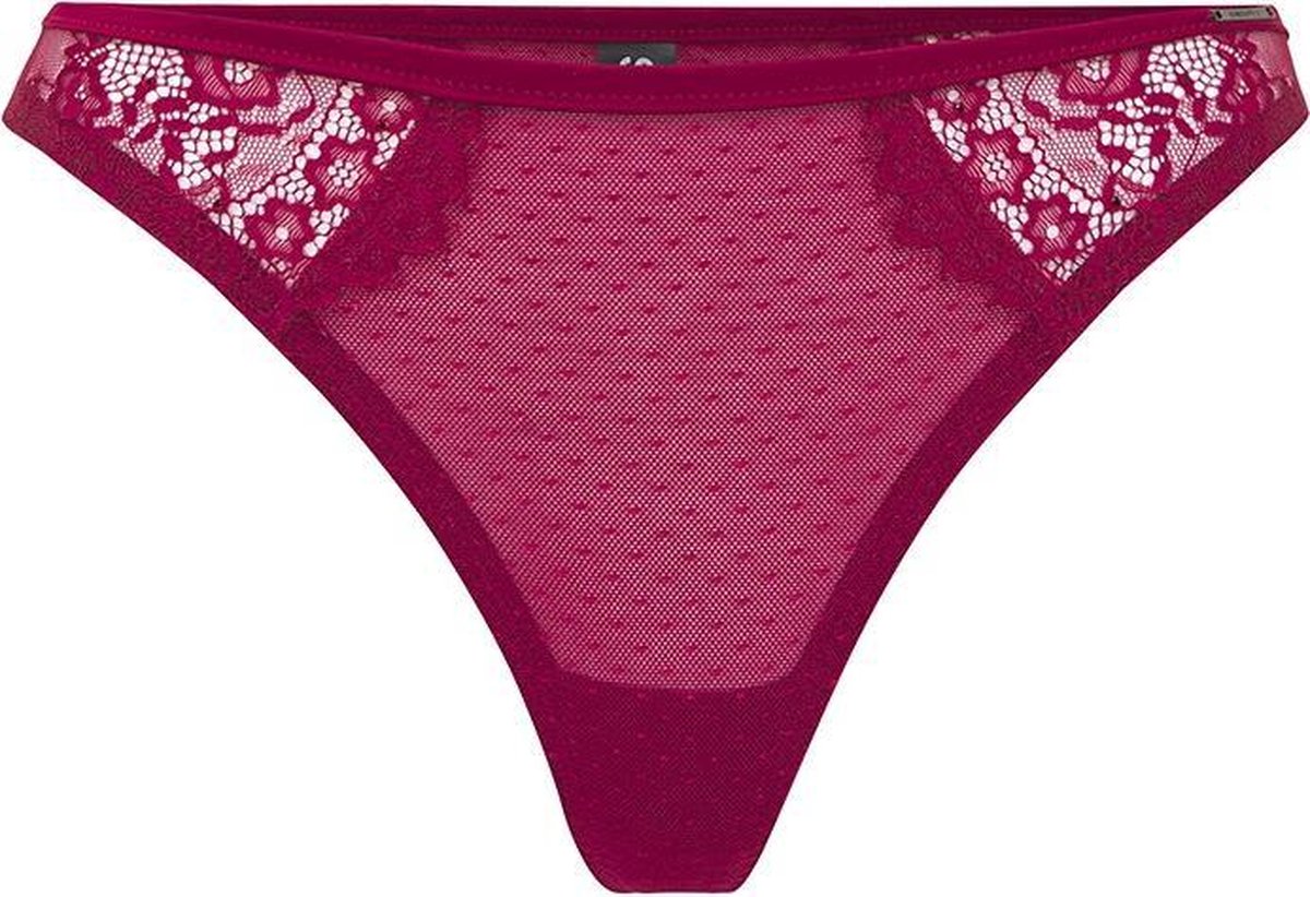 SAPPH - Nathalia Red String Dames - maat XL - Rood