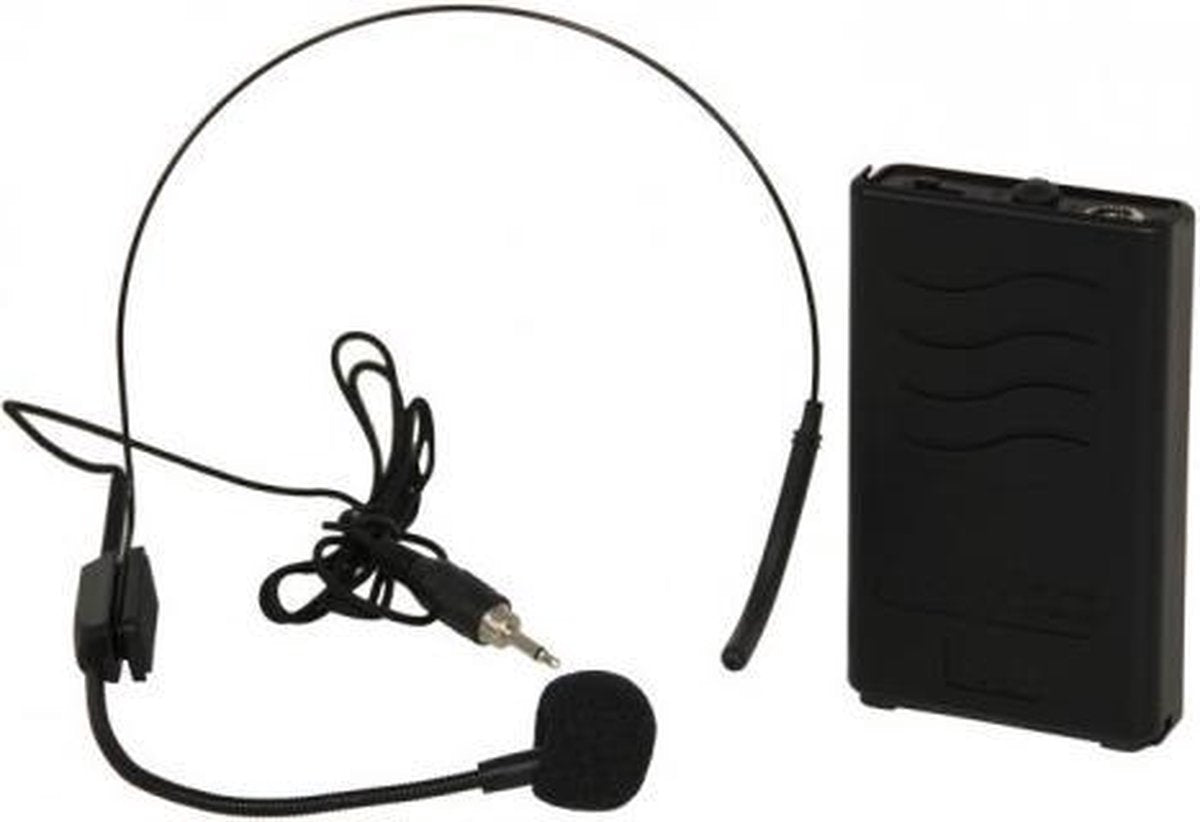 IBISDRAADLOZE HEADSET MICROFOON. 207.5MHz