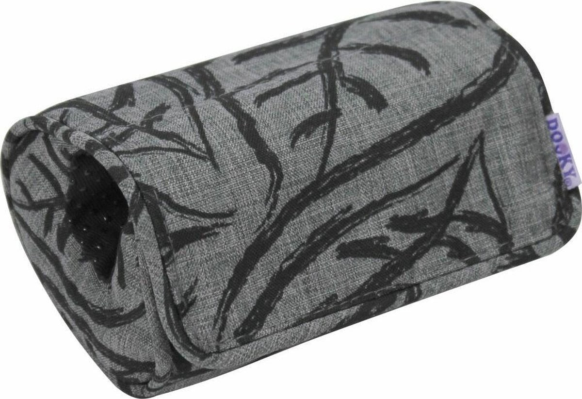 Dooky Arm Cushion Grey Leaves