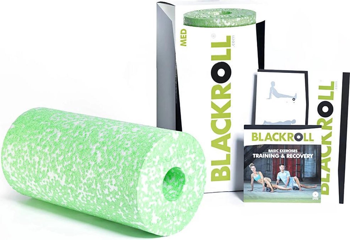 Blackroll Med Foam Roller 30 cm Wit/Groen