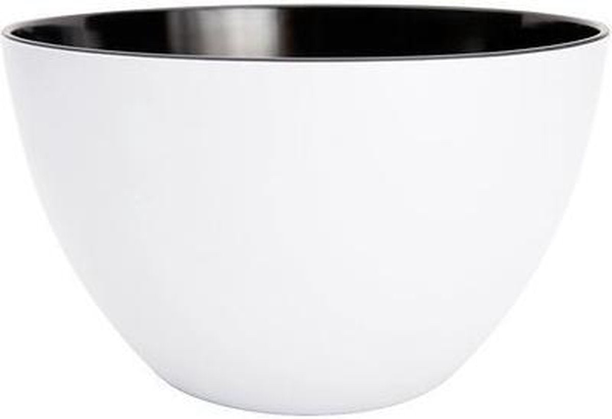 Zak!Designs Twotone Saladeschaal - Ø 22 cm - Zwart