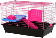 Nancy's East Hartford Dierenkooi - Kleine Dieren - Knaagdierenkooi - Zwart - 72 x 44 x 47 cm