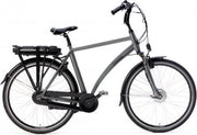 Gano Classic E3 Elektrische Herenfiets - Stadsfiets - 57 cm - Grijs