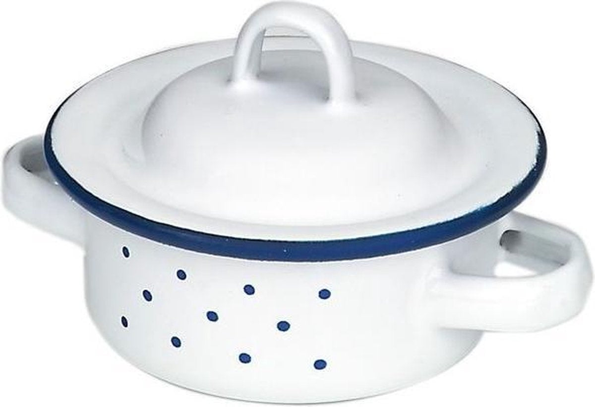 Glückskäfer Braadpan Wit Metaal 10 Cm