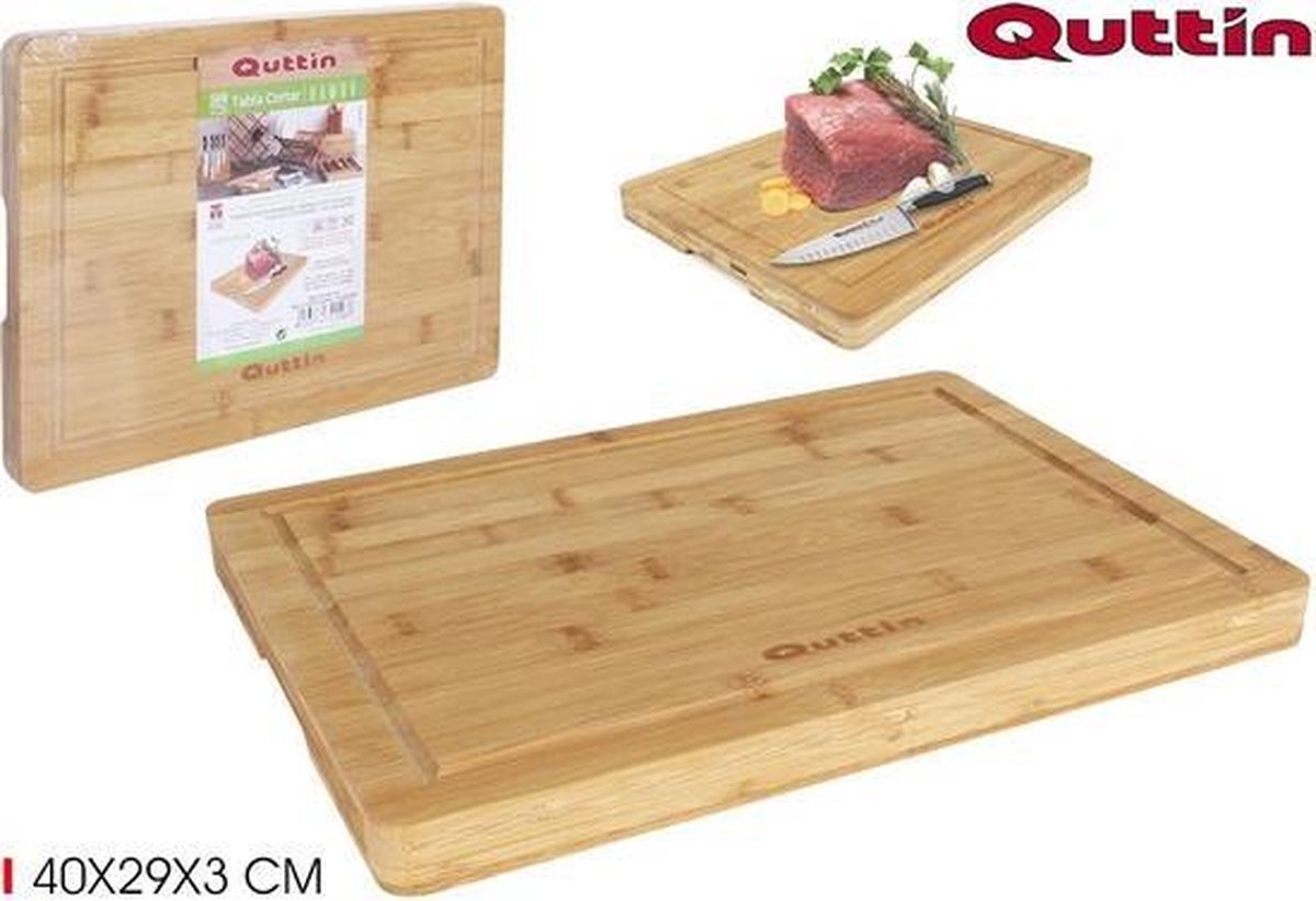 TABEL 40X29X3CM snijlengte bamboe