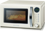 Severin MW 7892 - Retro magnetron met grill - wit