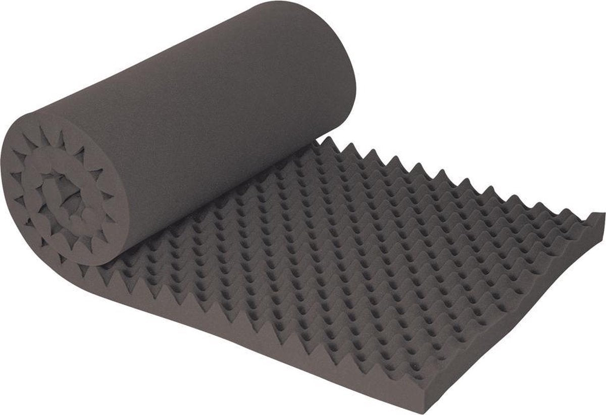 Bo-Camp Noppenmatras - Schuimrubber - 1-Persoons - 190x60cm