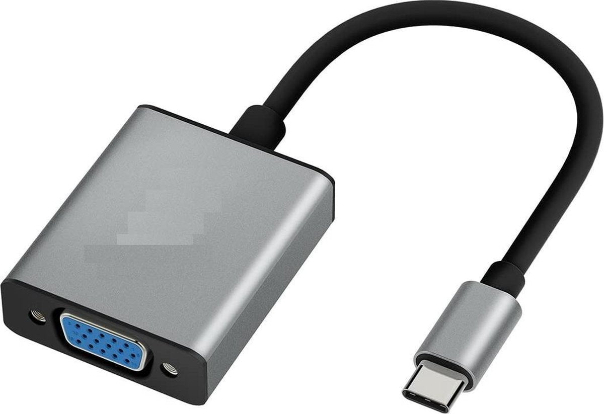 USB C naar VGA Adapter - USB C (Type C) naar VGA Adapter kabel - Geschikt voor Macbook Pro 2018/2017