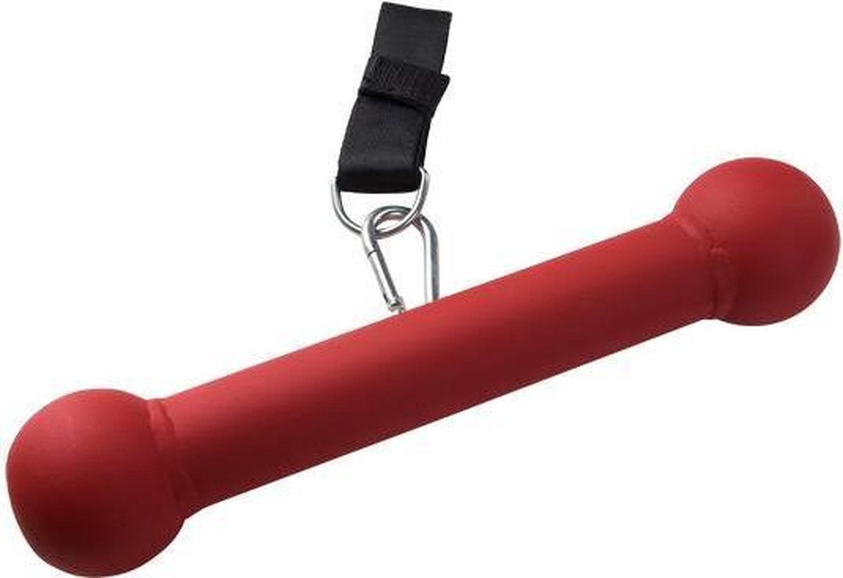 Body-Solid DOG BONE GRIP - Rubber - Rood