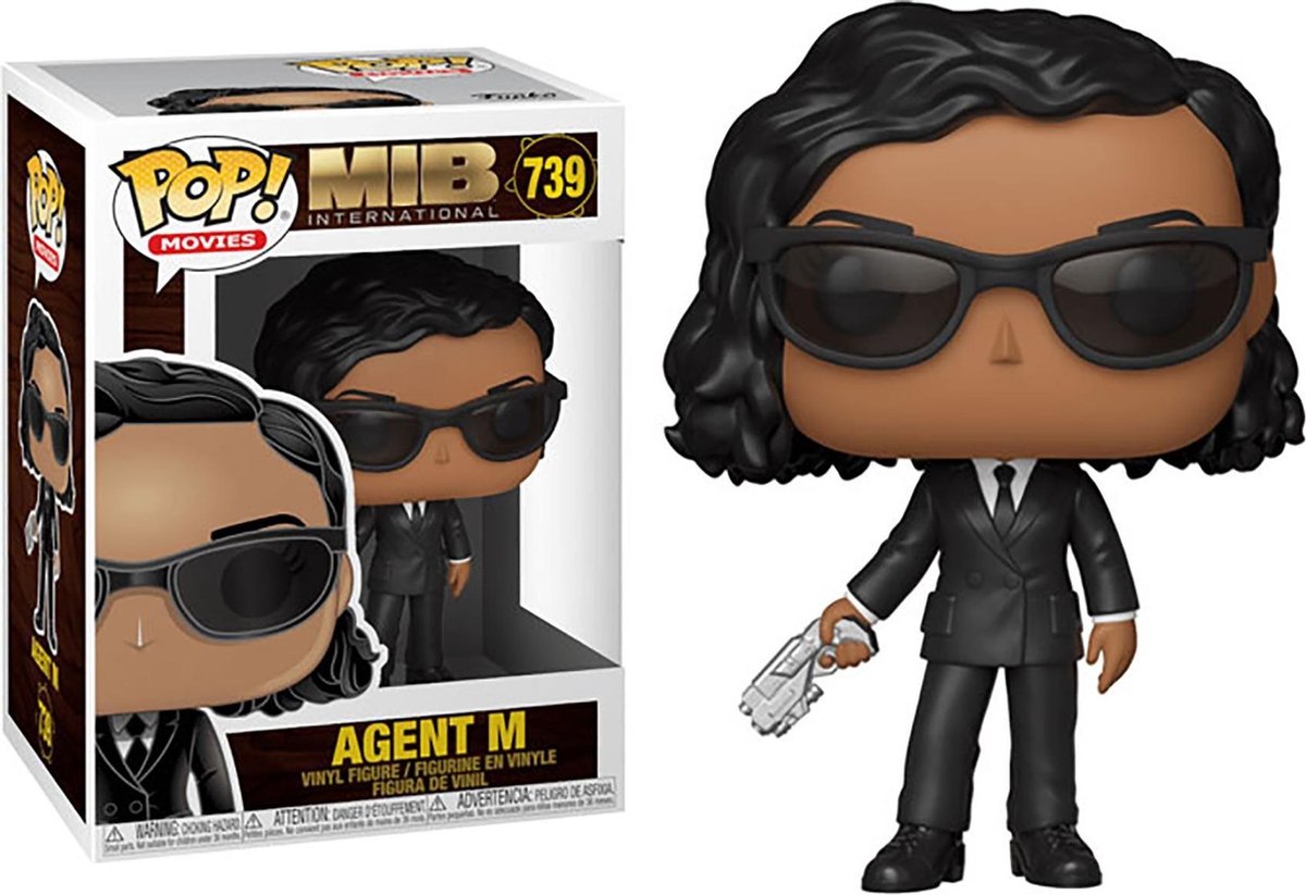 Agent M - MIB International - Funko Pop! #739 | Funko Pops Vinyl | Funko Pop Toys | Speelgoed voor kinderen