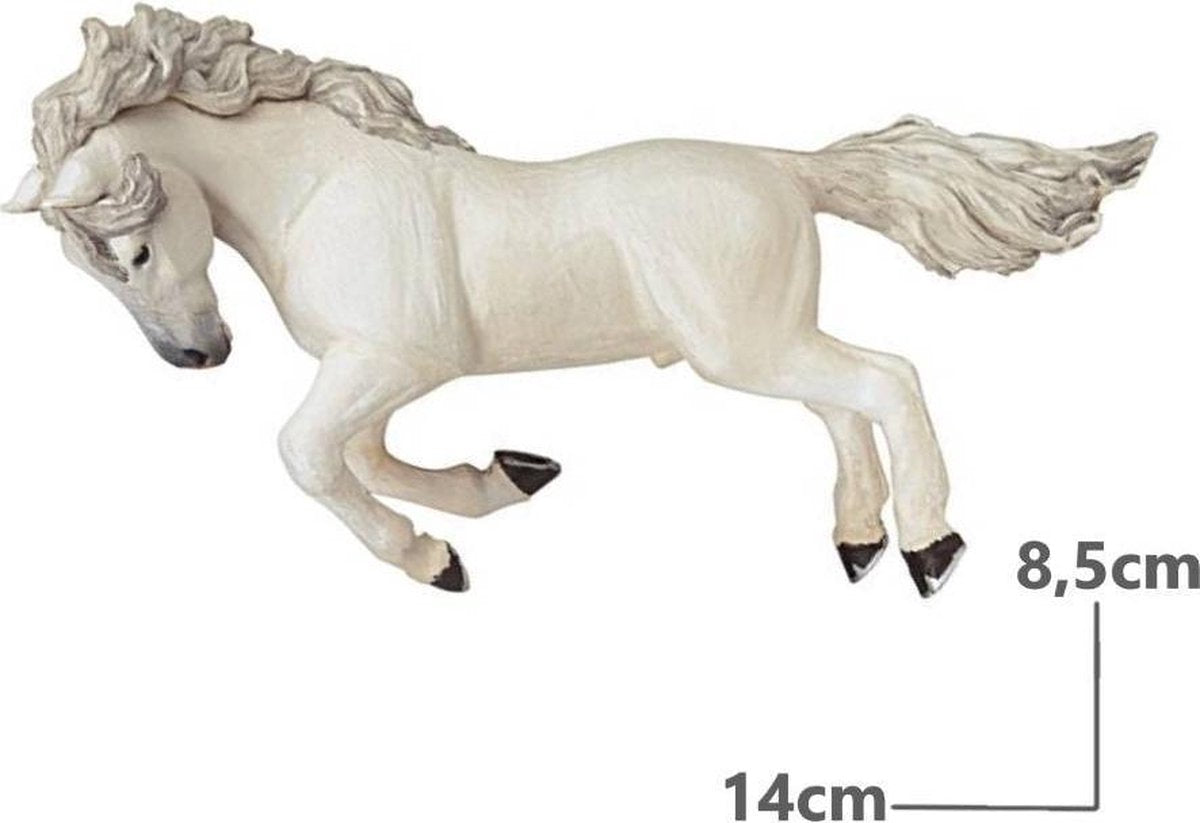 Speelfiguur - Paard - Steigerend - Wit