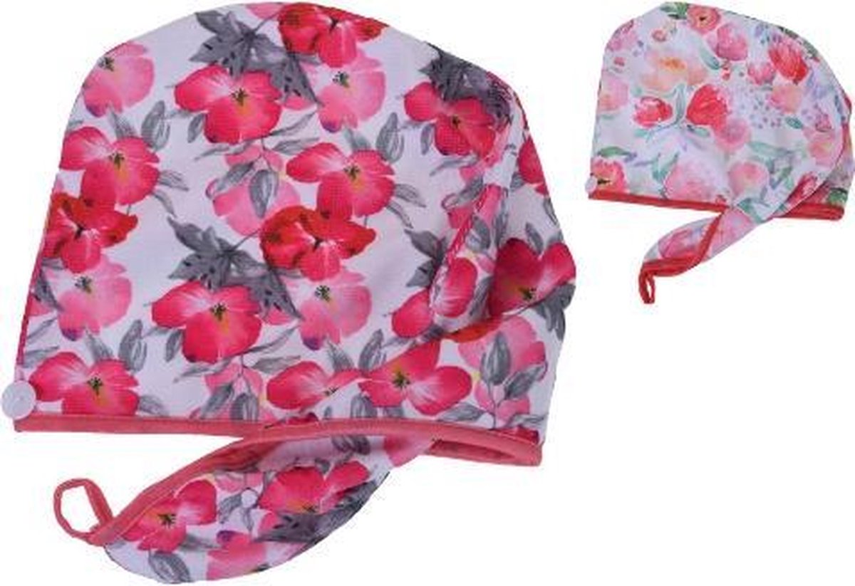 Haar handdoek - Microvezel - 2 stuks