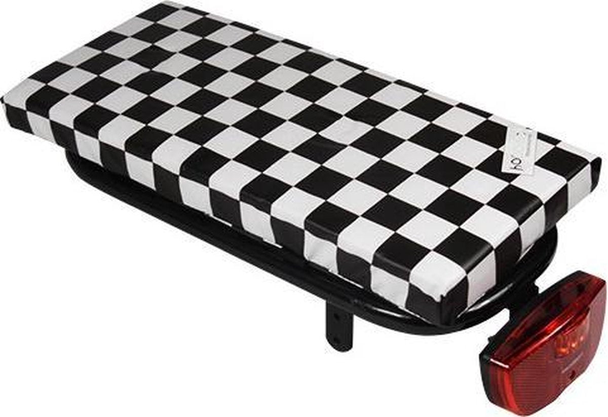 HOOODIE Cushie Black Checker