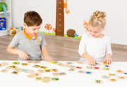 Houten cognitopuzzel vormen