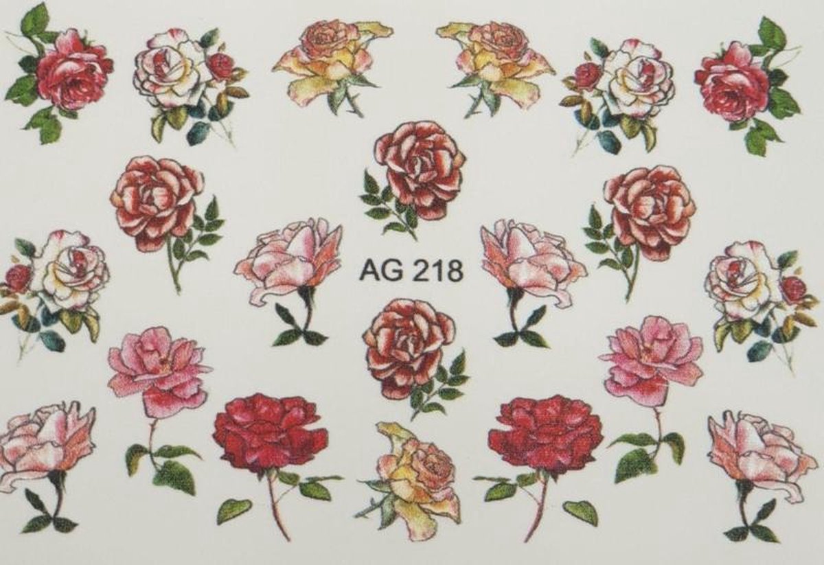 Korneliya Airbrush Waterdecal   AG 218