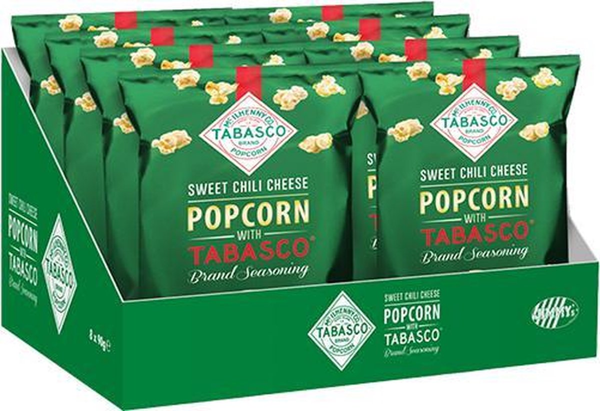 TABASCO®️ Sweet Chili Cheese Popcorn x 8