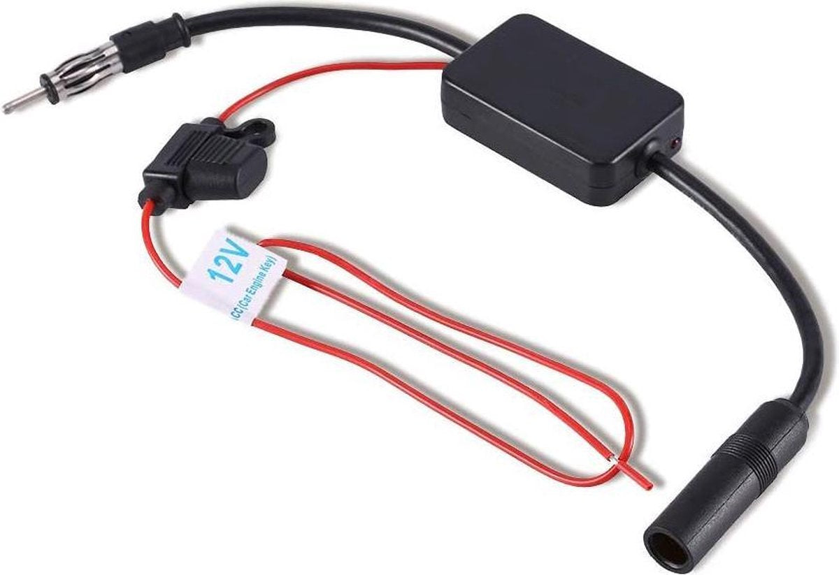 Procar - ANT-208 - Universal FM/AM Auto Antenne Radio Signaal Amplifier Booster