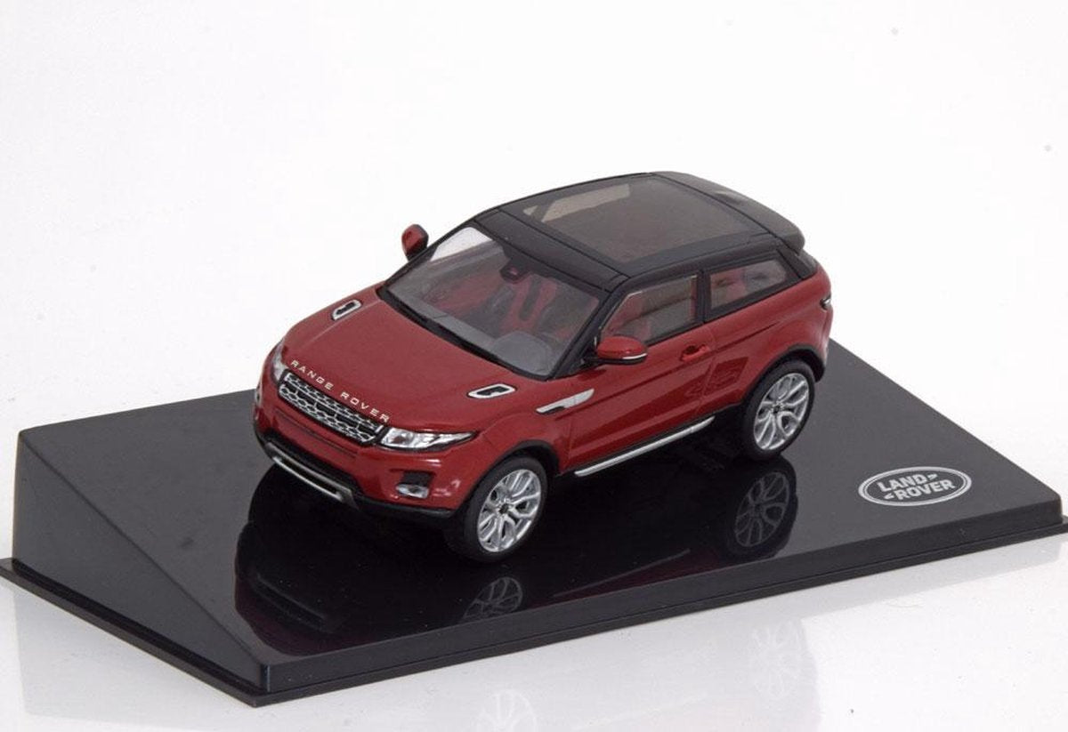 Land Rover Evoque 3 door (Rood) – IXO 1:43 - Modelauto - Schaalmodel - Miniatuurauto