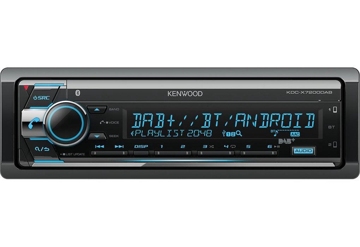 Kenwood KDC-X7200DAB - Autoradio met DAB+