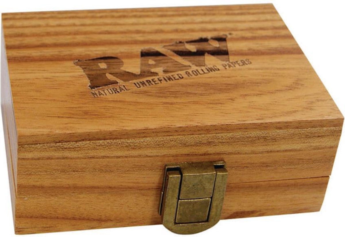 Raw Wooden Box 12x9 cm / 6cm hoog