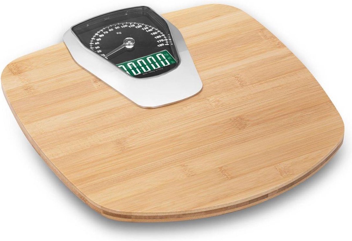 Personenweegschaal - 180 kg - LCD - analoog