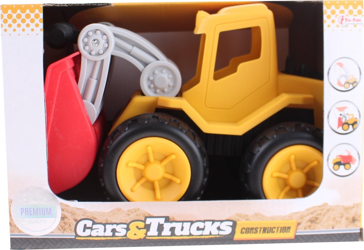 Toi-toys Cars & Trucks Loader Geel 20 Cm