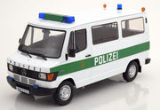 Mercedes-Benz 208 D Polizei Bus 1988 Wit / Groen 1-18 KK Scale Limited 500 Pieces