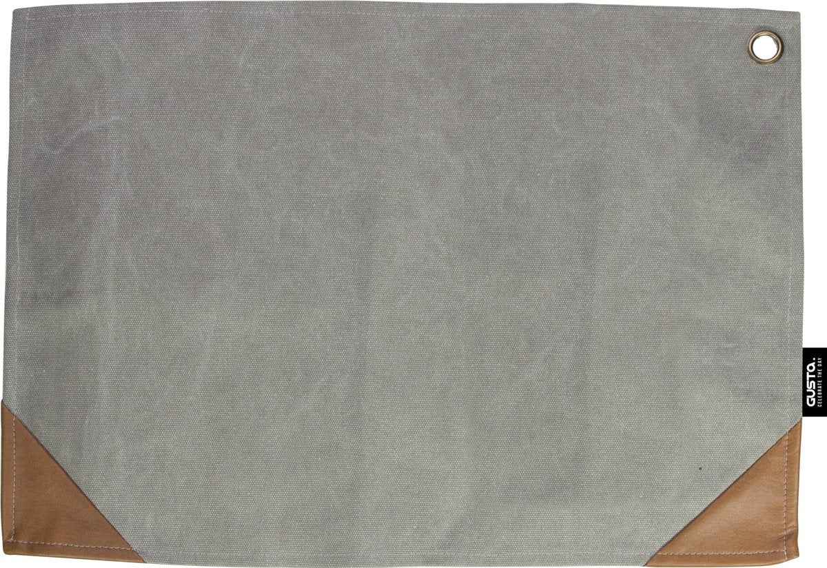 Gusta® Placemat Grijs 45 x 32 cm | Set van 2