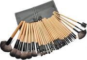 Evvie Professionele Make-up Kwasten in Luxe Etui - Kwastenset - 32 stuks