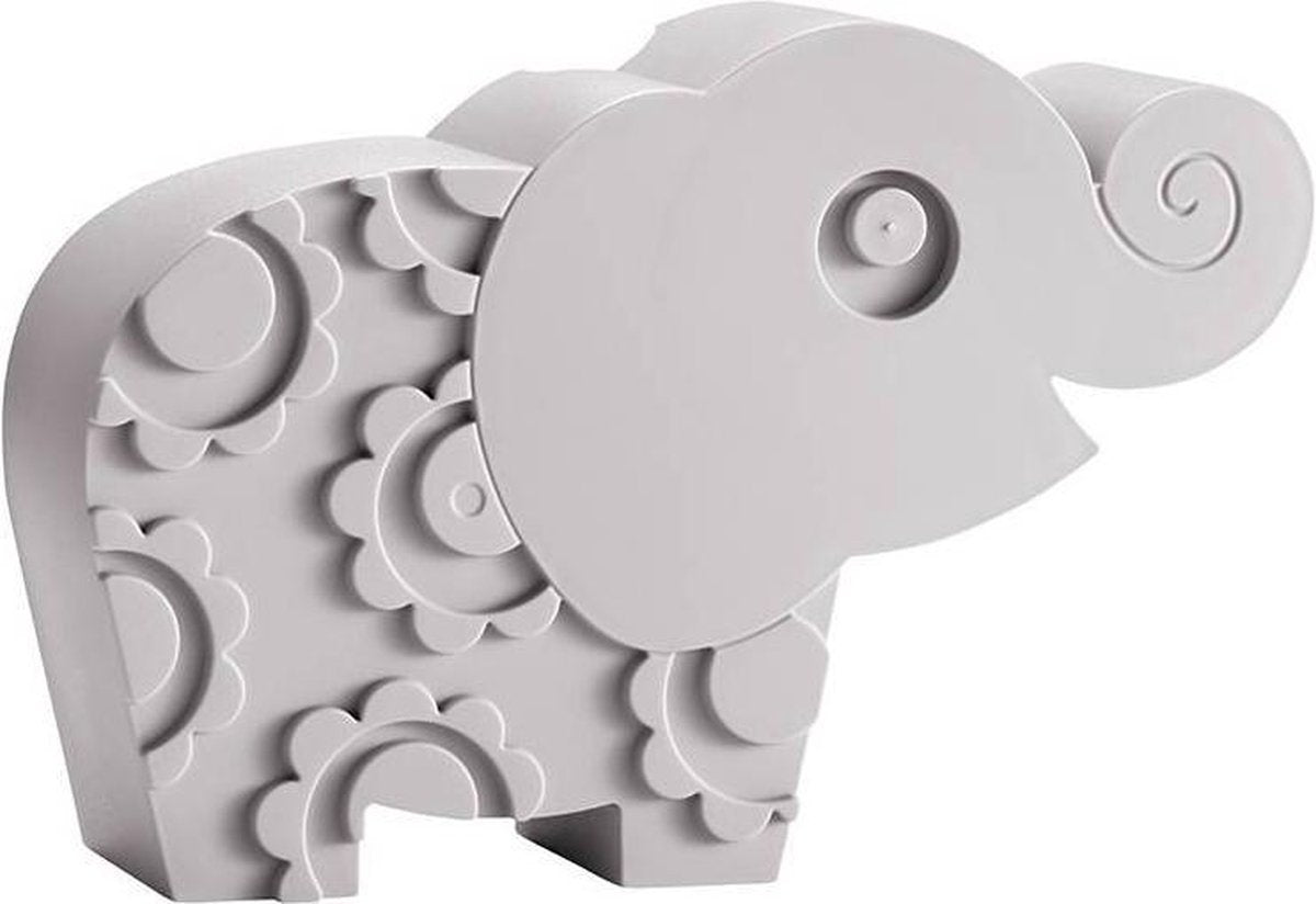 Brooddoos olifant grijs | Blafre