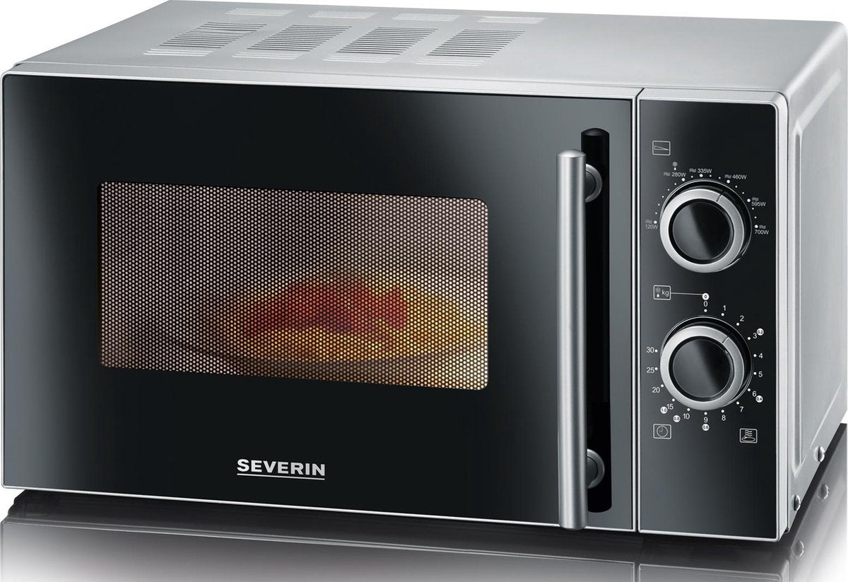 Severin MW 7862 - Magnetron - zilver/zwart