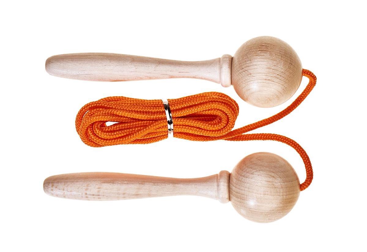 Skipping rope - (3m) adjustable - Orange
