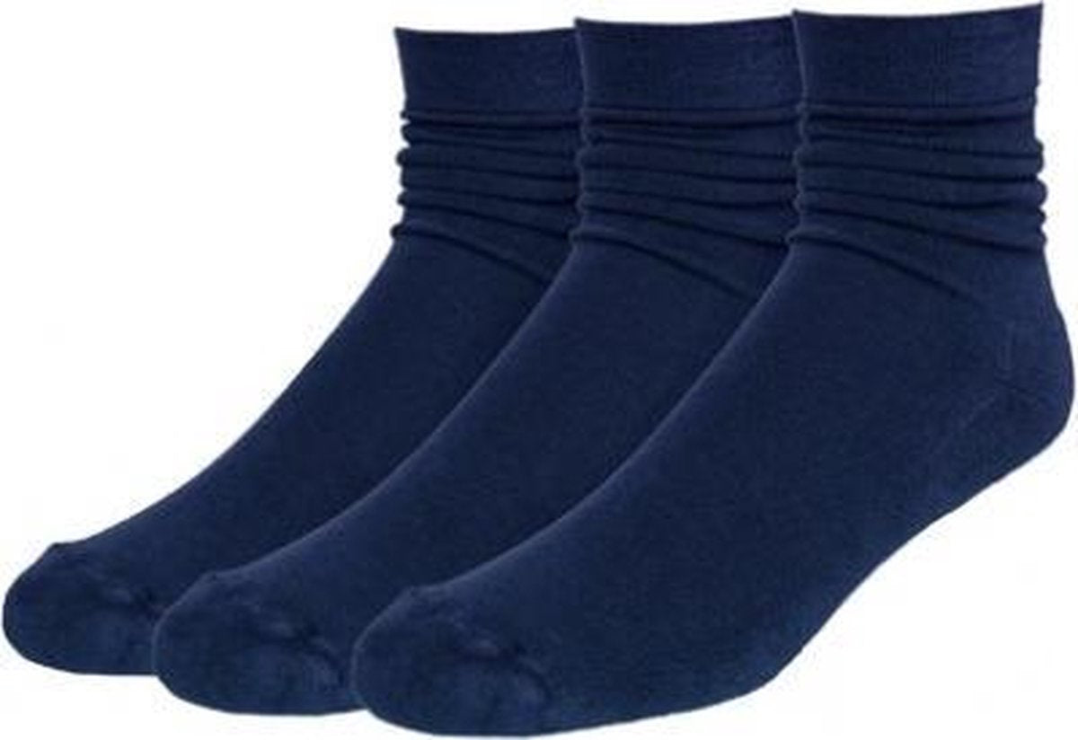 Bamboe sokken 3 paar Blauw maat 42 - 46 Green Bear