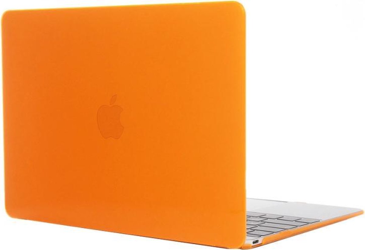 Mobigear Hard Case Crystal Oranje voor Apple MacBook 12 inch