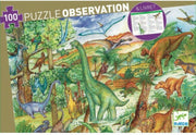 Djeco Dinosaurussen - 100 stukjes