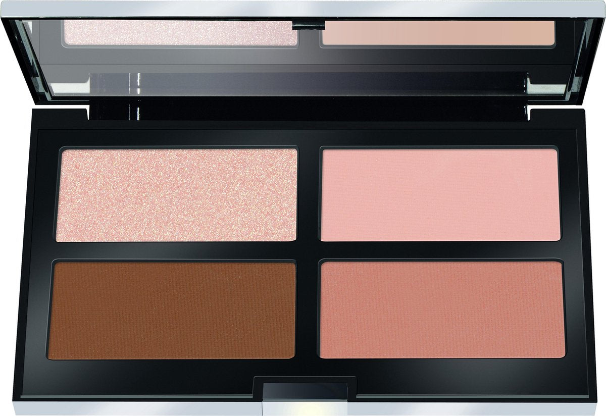 Pupa Compact Poeder Face Make-up Contouring & Strobing Powder Palette 002 Medium Skin