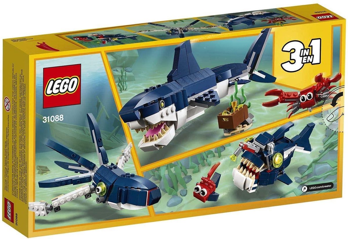 Lego 6250777 Lego Creator Diepzeewezens - 31088