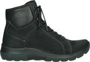 Wolky Dames Veterboot Ambient 0302611/001 Zwart - Maat 39