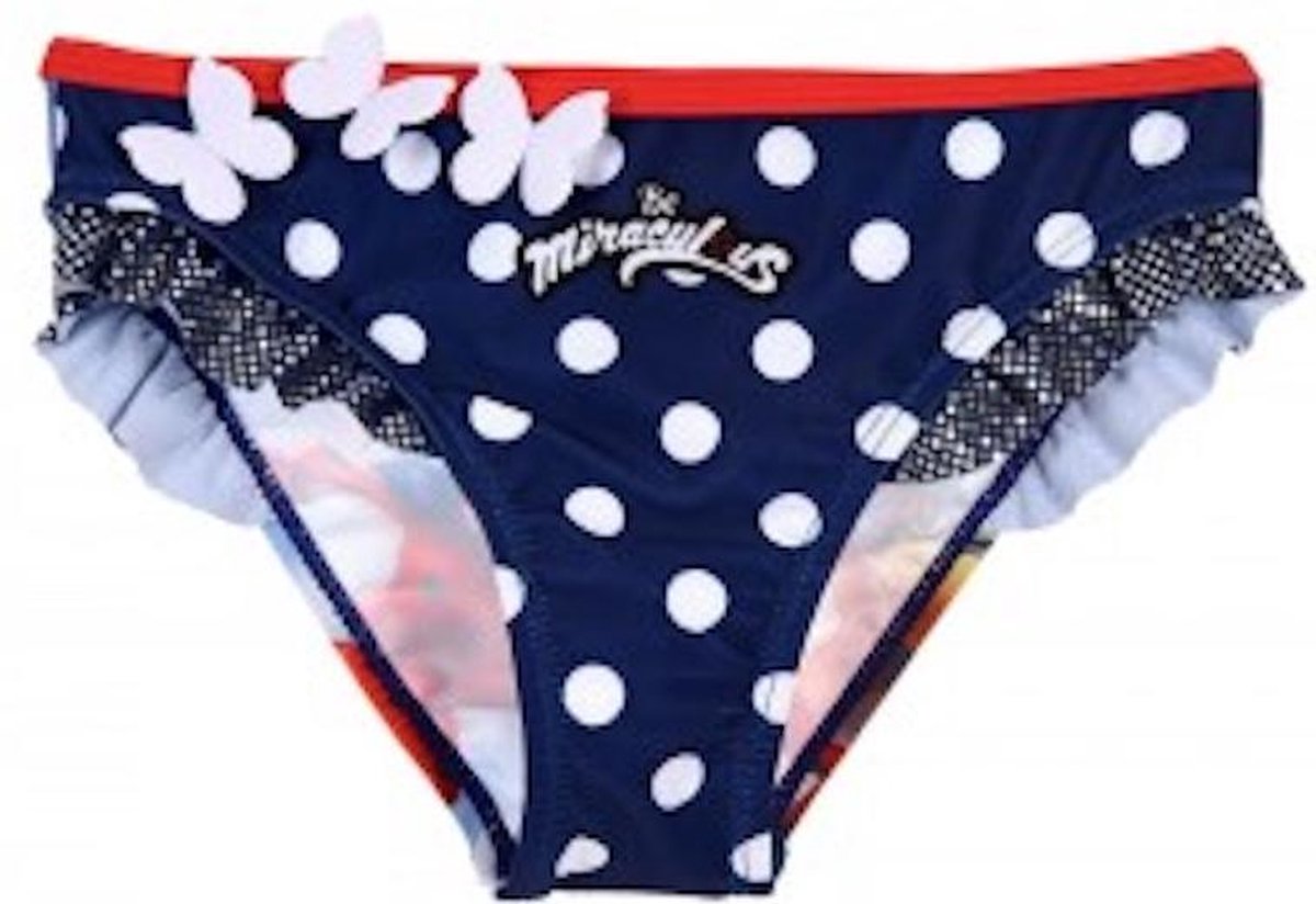 Bikinibroekje - zwembroekje van Miraculous Ladybug maat 110 - Navy