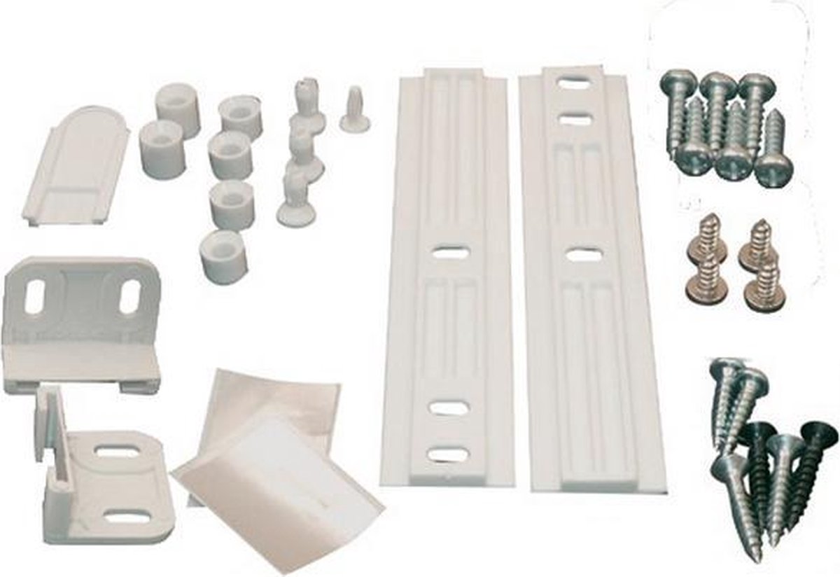Deur geleider set bevestiging koelkast  Ikea Etna Ignis Philips Smeg Bauknecht Whirlpool 4747
