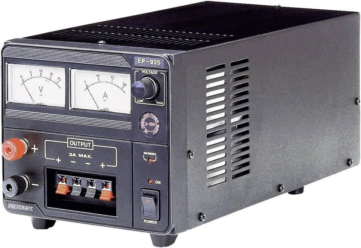 VOLTCRAFT EP-925 Labvoeding