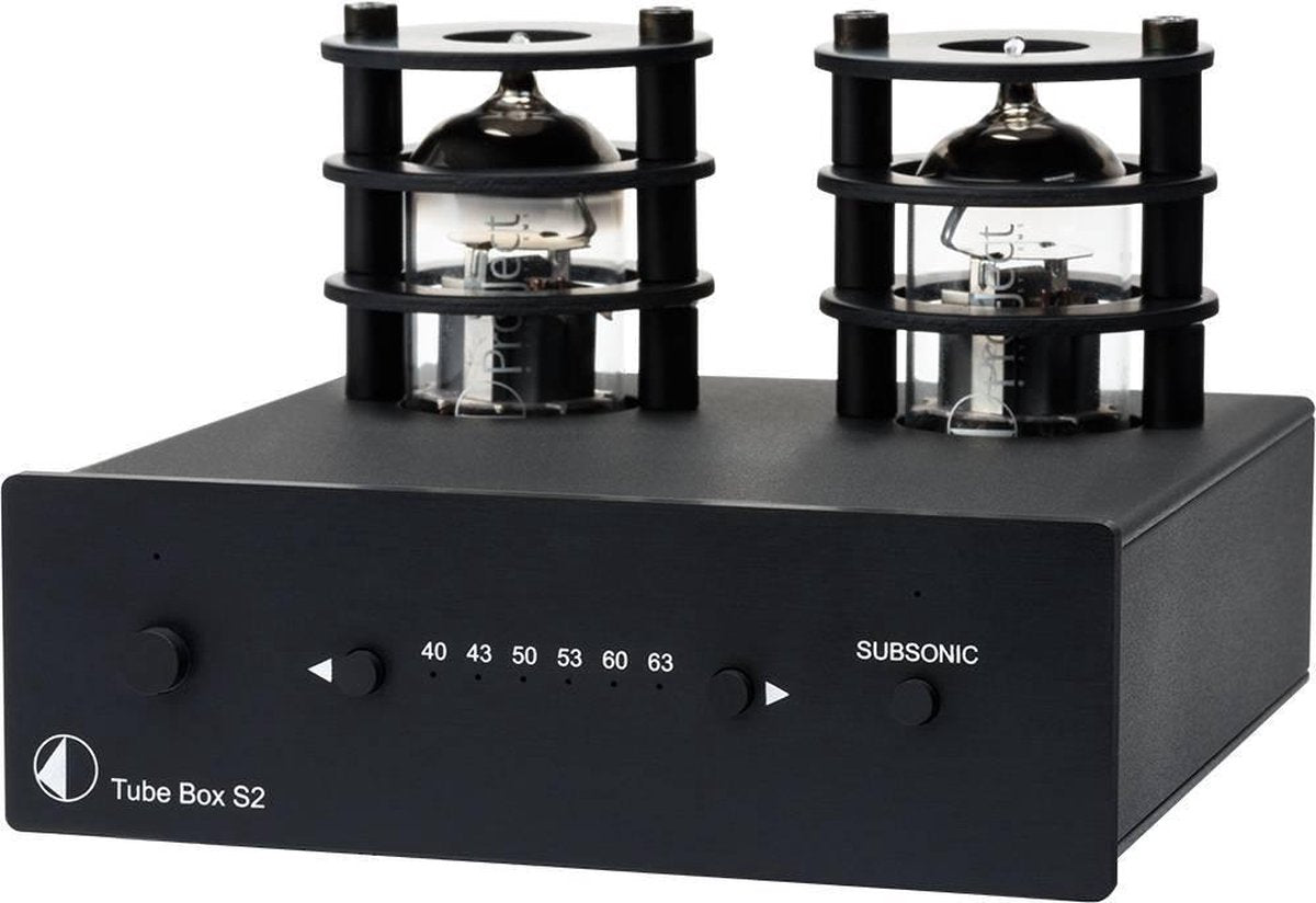 Pro-Ject Tube Box S2 zwart Phono voorversterker